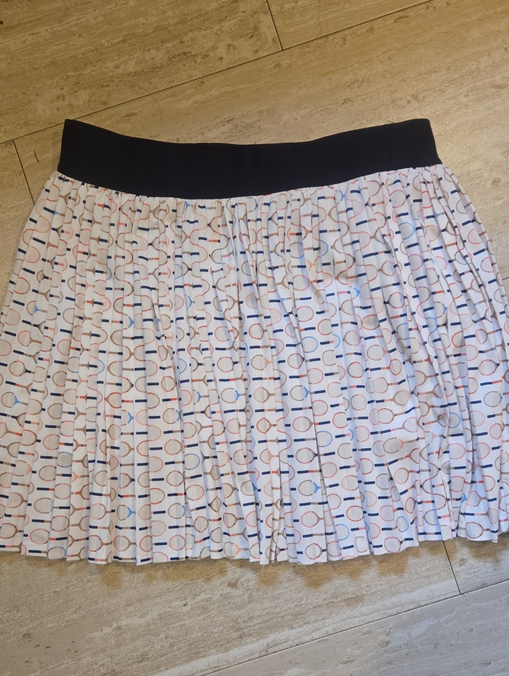 T by Talbot's Pique Tennis Racket Leisure Pleated Skort